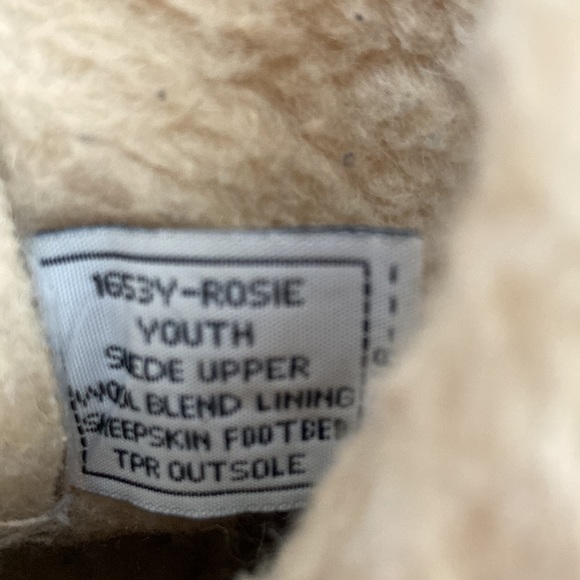 👠BOGO FREE👠BEAR PAWS💫 Girls Tan Slip-On Ugg Style Boots - Picture 11 of 11